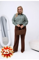 S217 SPODNIE ANDY BRĄZOWE S217 SPODNIE ANDY BRĄZOWE